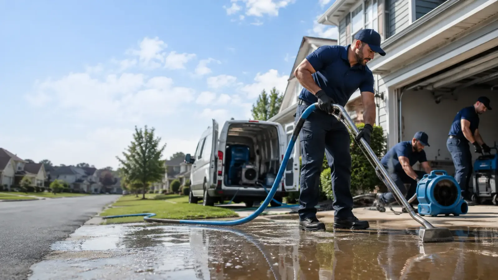 Flood Damage Restoration in Old Westbury, NY
